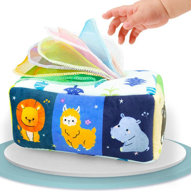TissueToy - Caja mágica de pañuelos - Diversión interminable para los más pequeños